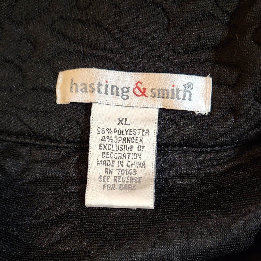 Elegant Black Women's Quilted Vest XL - Picture 6 of 9